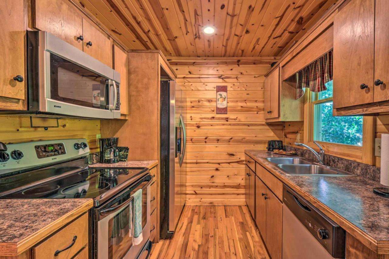 The Georgia Peach Cabin 8 Mi To Dwntn Helen Clarkesville Buitenkant foto