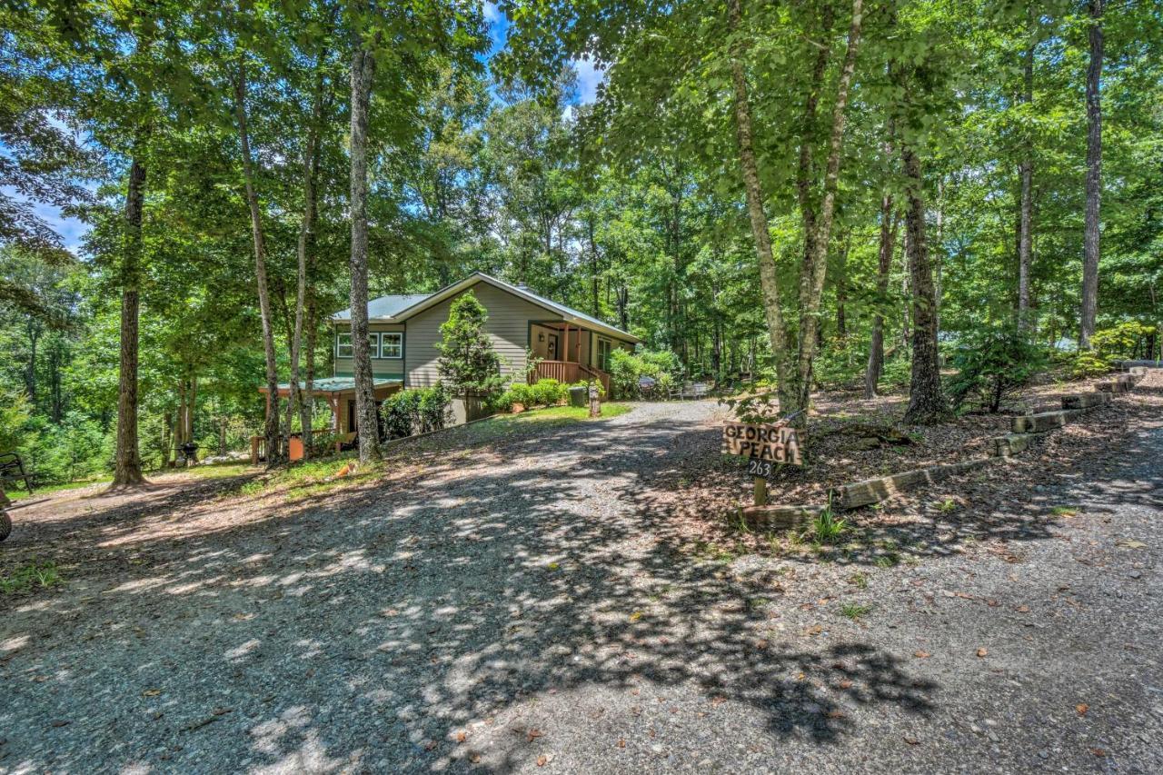 The Georgia Peach Cabin 8 Mi To Dwntn Helen Clarkesville Buitenkant foto