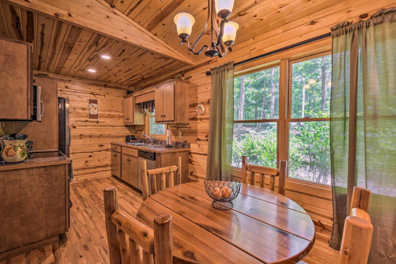 The Georgia Peach Cabin 8 Mi To Dwntn Helen Clarkesville Buitenkant foto