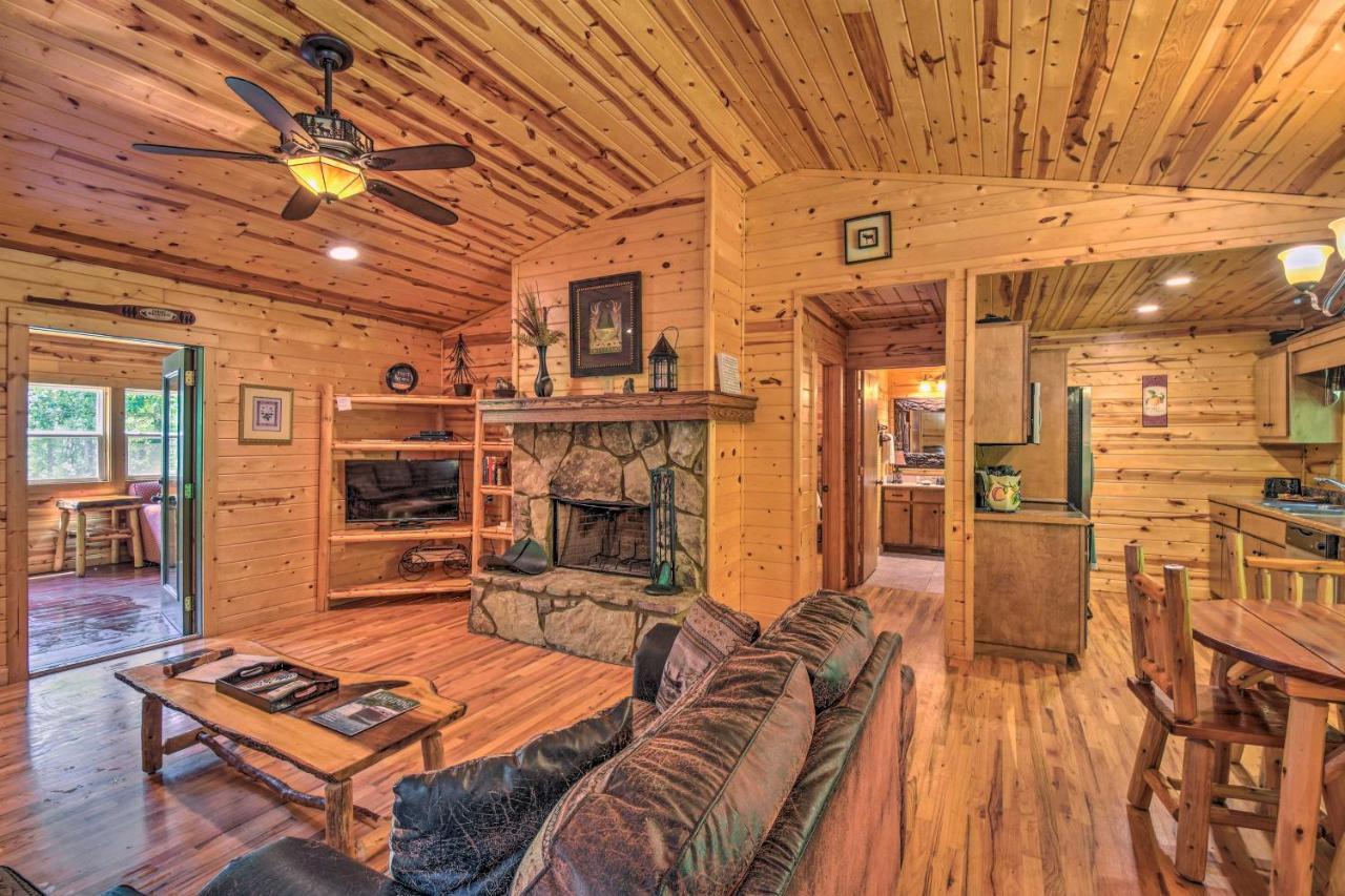 The Georgia Peach Cabin 8 Mi To Dwntn Helen Clarkesville Buitenkant foto